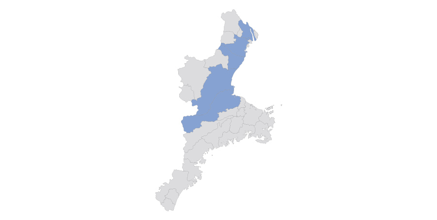 三重県地図