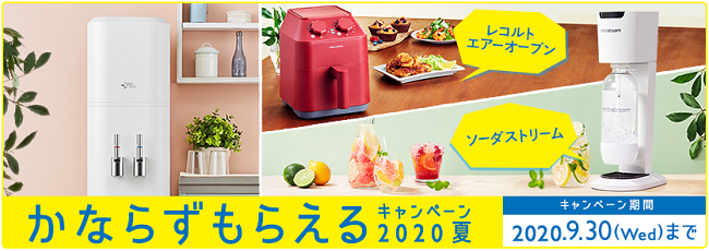 かならずもらえるキャンペーン2020夏